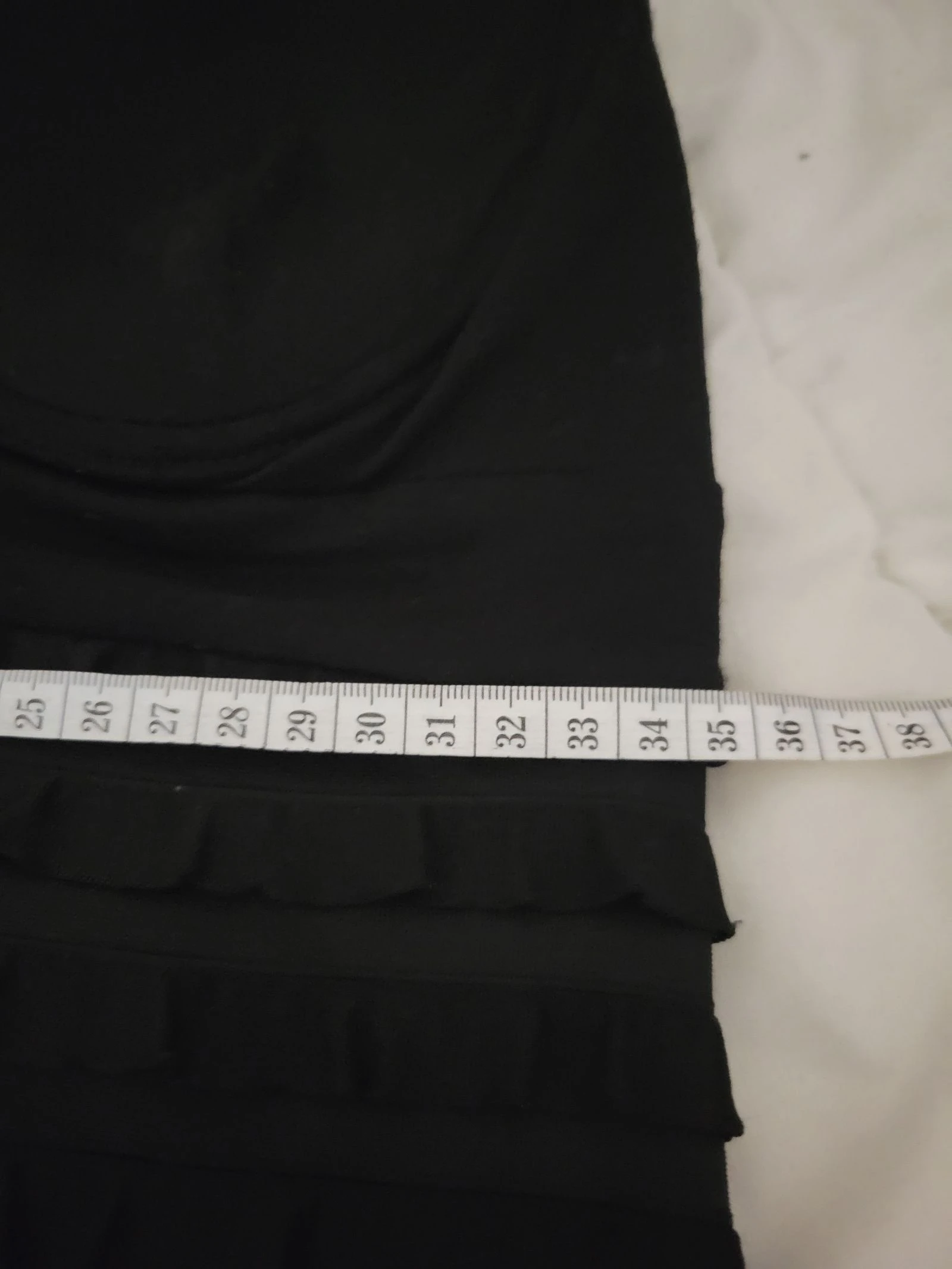 Vestido Preto com Babados Sinequanone - T0 (XS) – photo 7